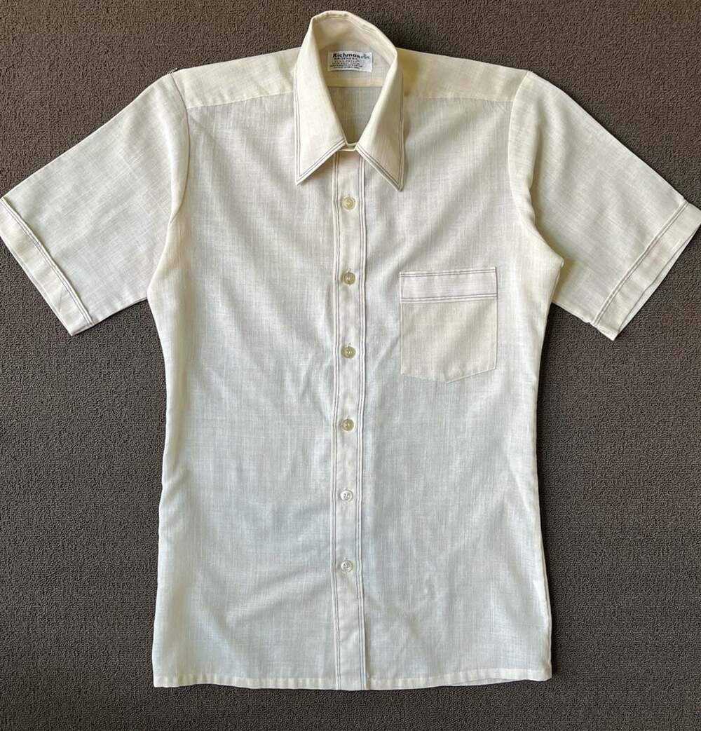 Vintage Richman Brothers Dura-Press Short Sleeve Shirt Size S